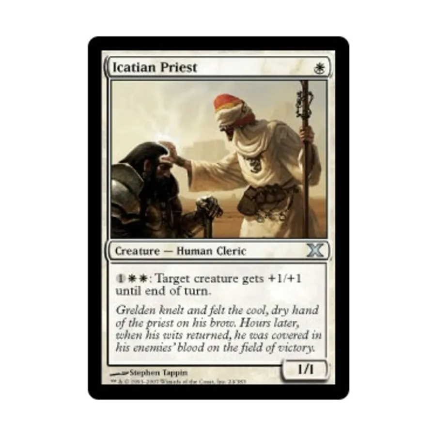 

CCG Икатианский жрец (U), MTG - 10th Edition