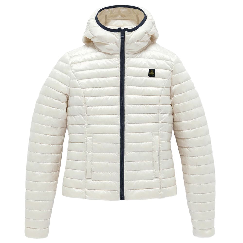 

Элегантная белая техническая легкая куртка Refrigiwear