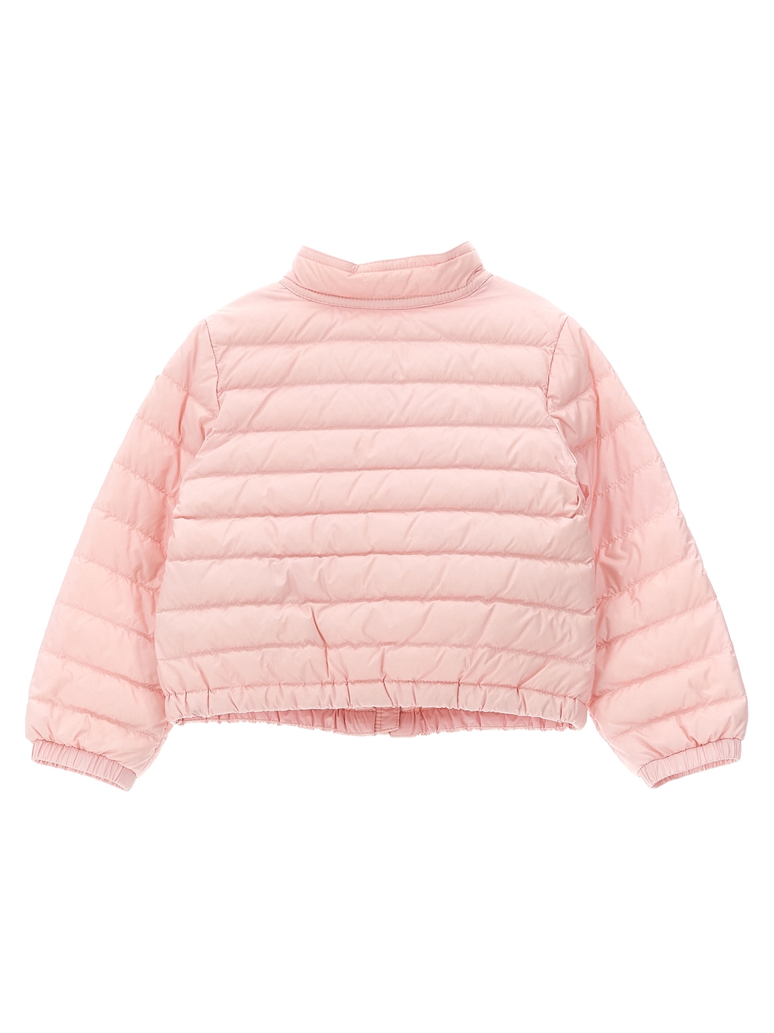 Пуховик «Lans» Moncler Enfant, розовый — фото 3