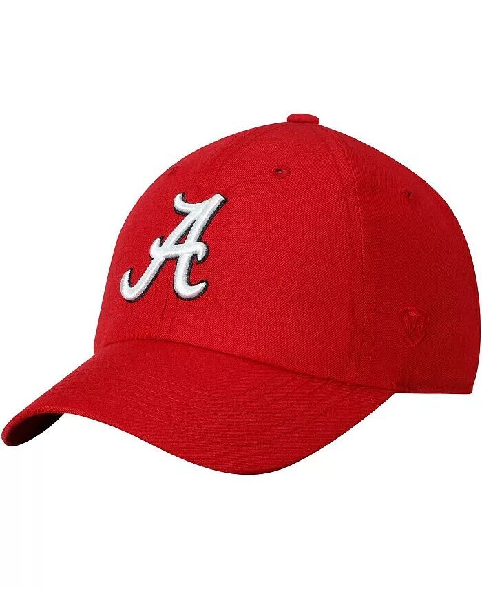 

Мужская регулируемая шляпа с логотипом Crimson Alabama Crimson Tide Primary Top Of The World