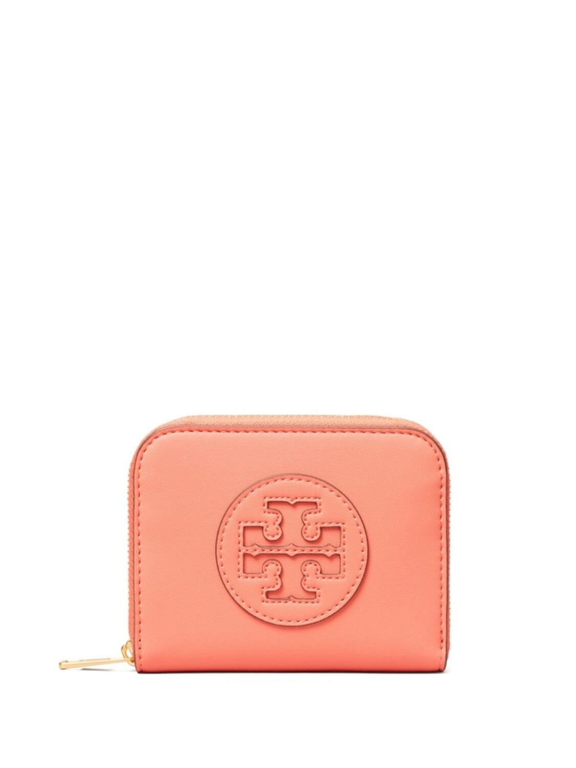 

Tory Burch маленький кошелек на молнии Ella Bio, оранжевый