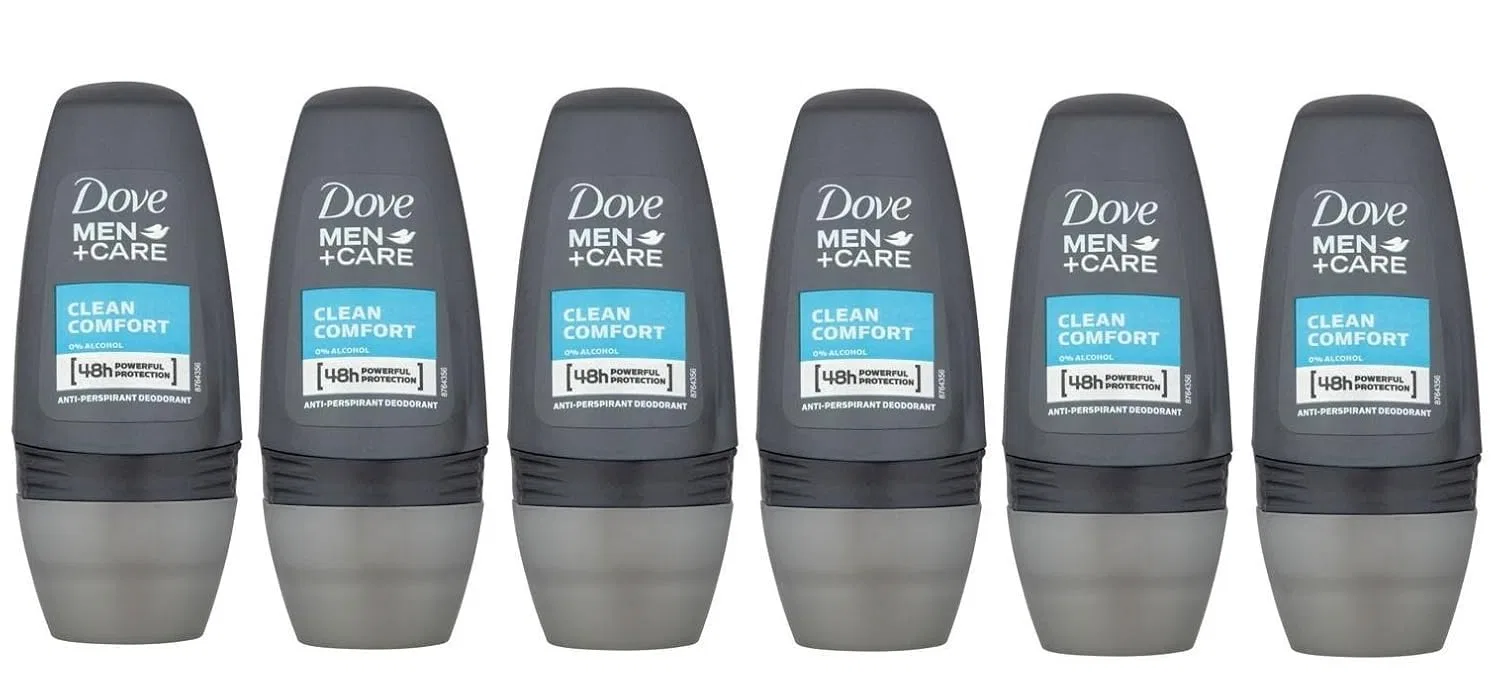 Мужской дезодорант-антиперспирант «Clean Comfort» от Dove Men+Care, 6 x 50 мл Dove