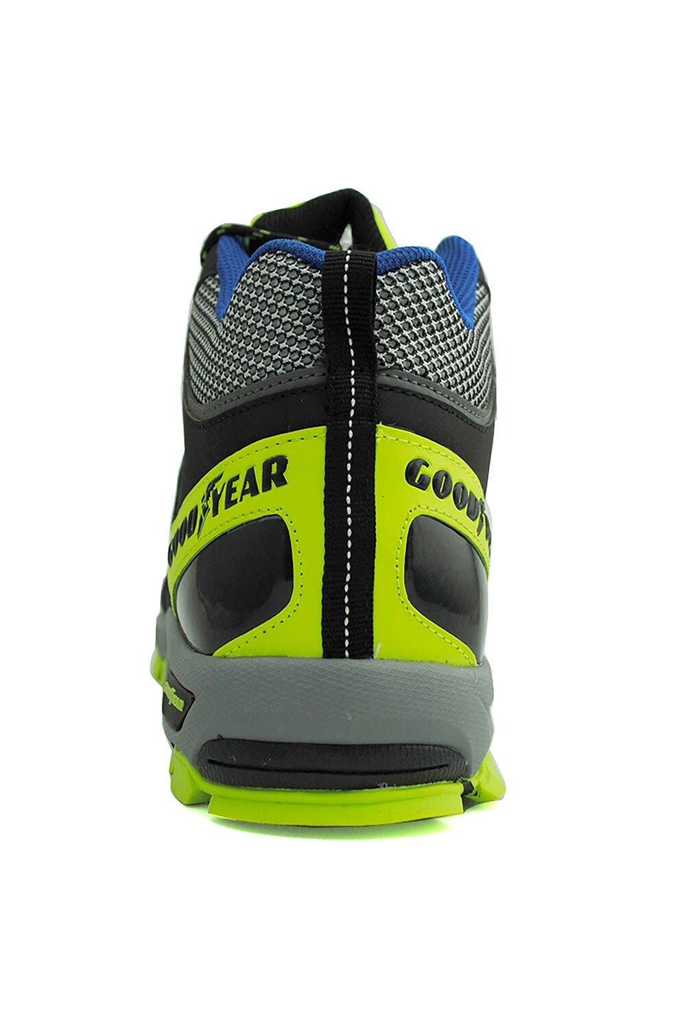 Безметалловые рабочие ботильоны S1P SRA HRO, устойчивые к перфорации Goodyear, мультиколор — фото 4
