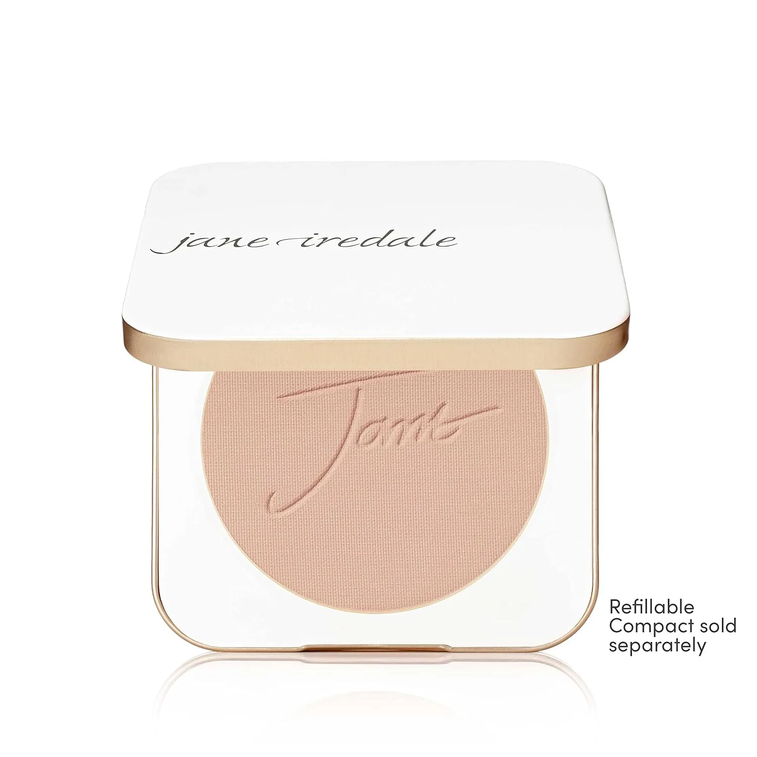Набор многоразовых компактных пудр Jane Iredale PurePressed Base Mineral Foundation | Полуматовая прессованная пудра с SPF | Без талька, веганский продукт, не тестируется на животных, Honey Bronze — фото 4