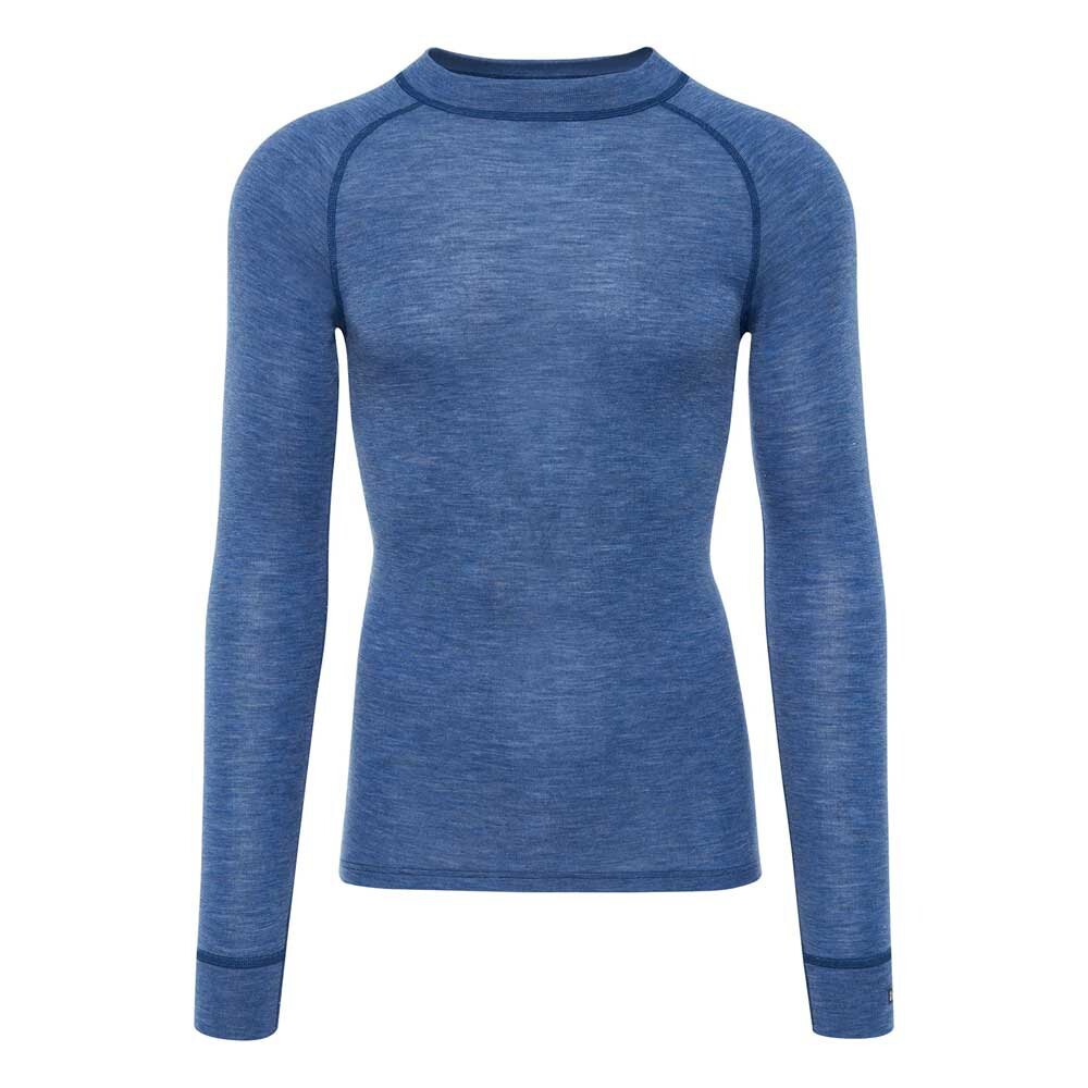 

Базовый слой с длинным рукавом Thermowave Merino Warm Active, синий