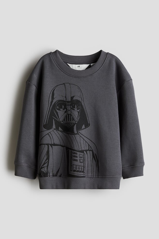 

Толстовка с принтом H&M, серый