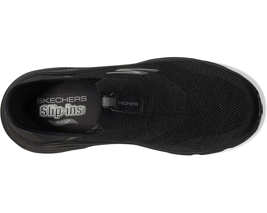 Кроссовки SKECHERS Max Cushioning Arch Fit 2.0 Cambridge Hands Free Slip-Ins, черный — фото 2
