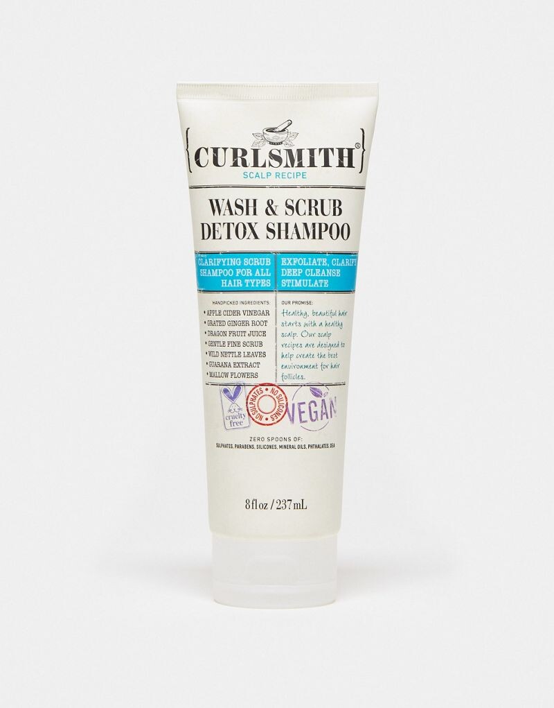 

Curlsmith Wash & Scrub Детокс-шампунь 237 мл