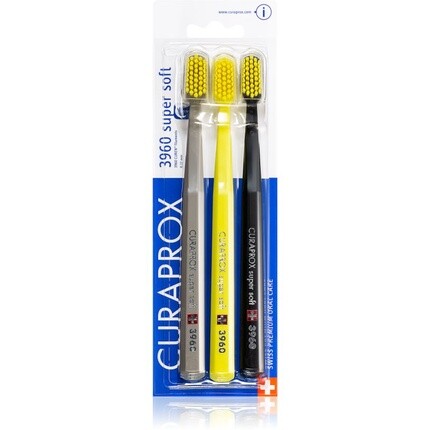 

Зубная щетка Curaprox 3960 Super Soft, 3 шт.