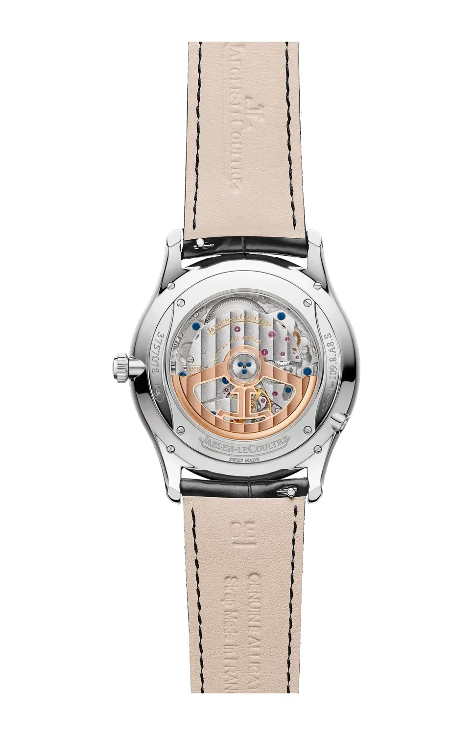 МАСТЕР УЛЬТРА ТОНКИЙ ВЕЧНЫЙ КАЛЕНДАРЬ - 114842J JAEGER-LECOULTRE, черный — фото 2