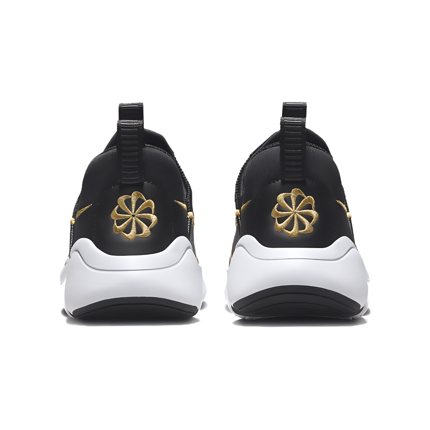 Nike Flex Plus 2 GS 'Black Metallic Gold' Чёрный Золотой — фото 4