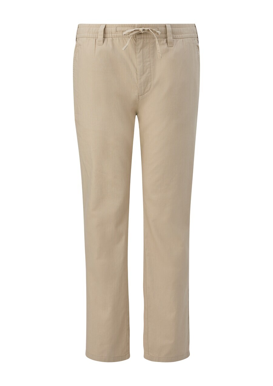 

Брюки s.Oliver Tapered Pants, бежевый