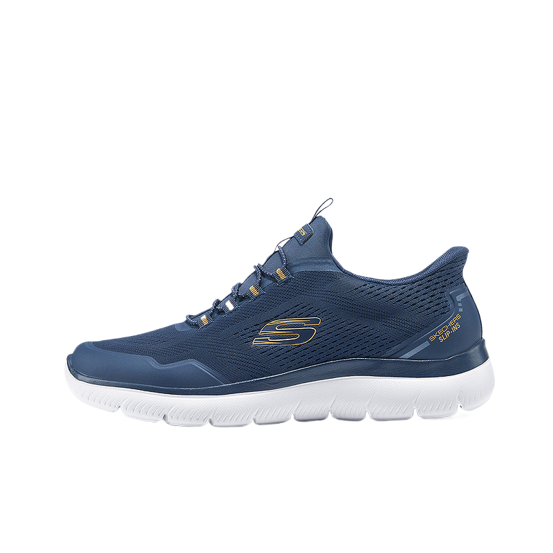

СПОРТ МУЖСКИЕ Низкие кроссовки для бега, цвет морской волны Skechers, Marine Blue