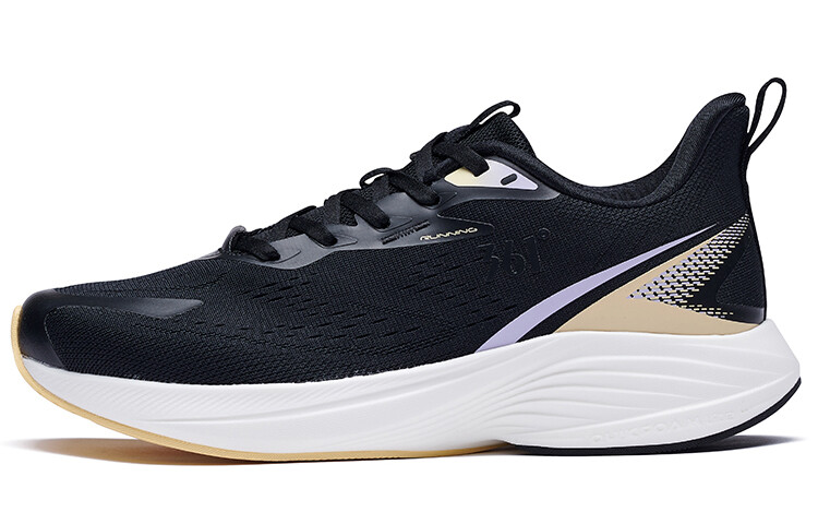 

Кроссовки женские низкие Obsidian Black/Digital Lavender 361°
