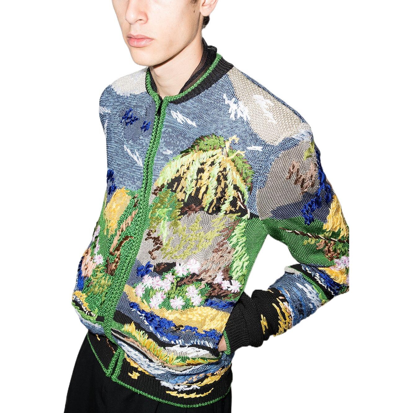 Куртка мужская многоцветная Saint Laurent, цвет Multicolor — фото 3