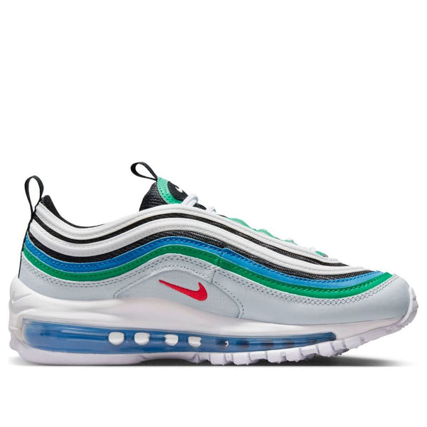Кроссовки air max 97 'pure platinum light crimson' Nike, мультиколор — фото 2