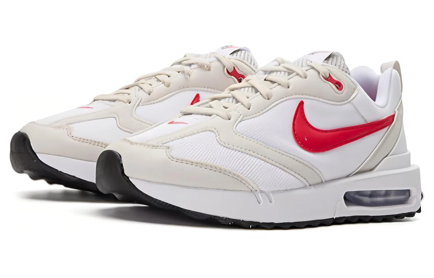 Nike Air Max Dawn 'Light Bone University Red' — фото 4