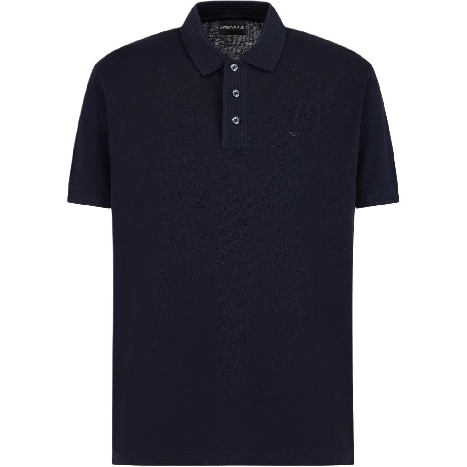 Поло мужское SS24 Marine Blue EMPORIO ARMANI