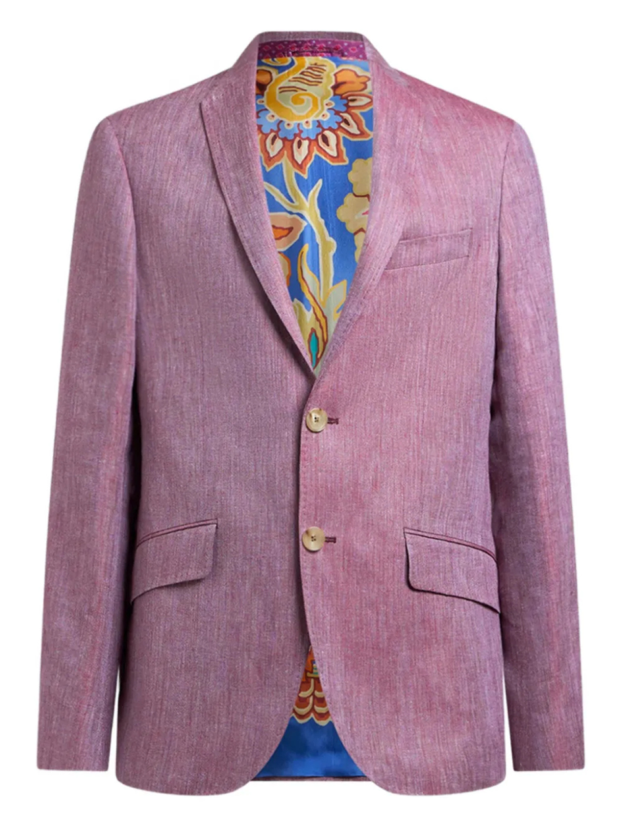 

ETRO фактурный пиджак, розовый