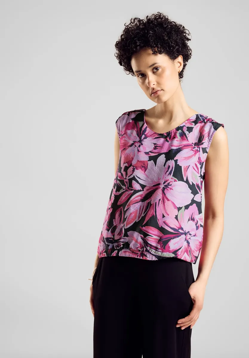 

Майка STREET ONE с закругленным V-образным вырезом, цвет Magnolia Pink