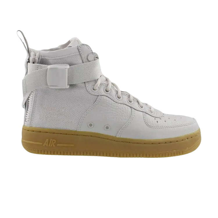 Кроссовки Nike Wmns SF Air Force 1 Mid 'Vast Grey', серый