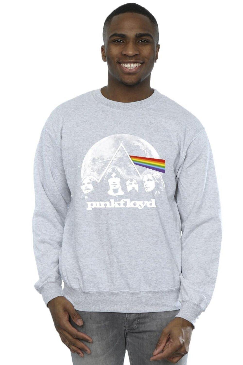 

Синий свитшот Moon Prism Pink Floyd, серый