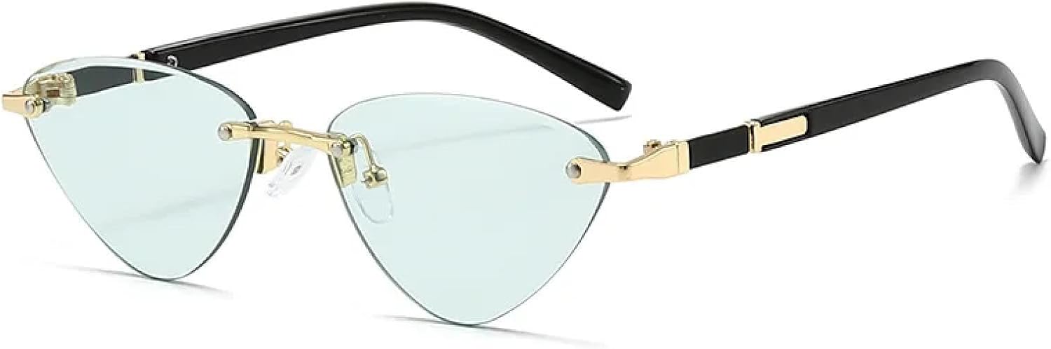 

Солнцезащитные очки с защитой от УФ-излучения UV400 | Без оправы "кошачий глаз" | Для женщин и мужчин | Линзы конфетных цветов | Для занятий спортом на открытом воздухе и вождения DSVIGF, 1586-c6