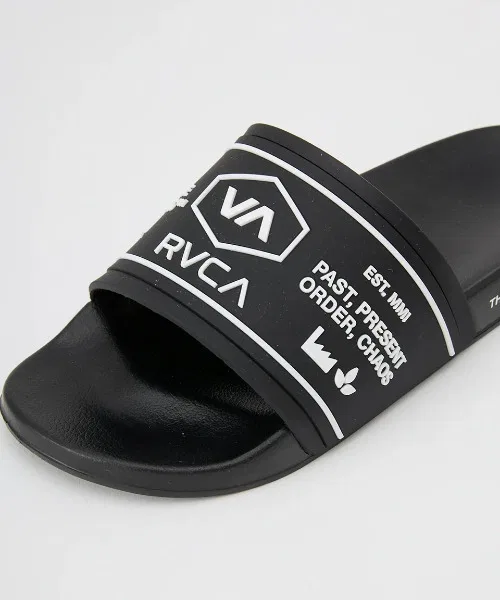 Мужские шлепанцы RVCA CHAINMAIL SHOWER SLIDE — фото 4