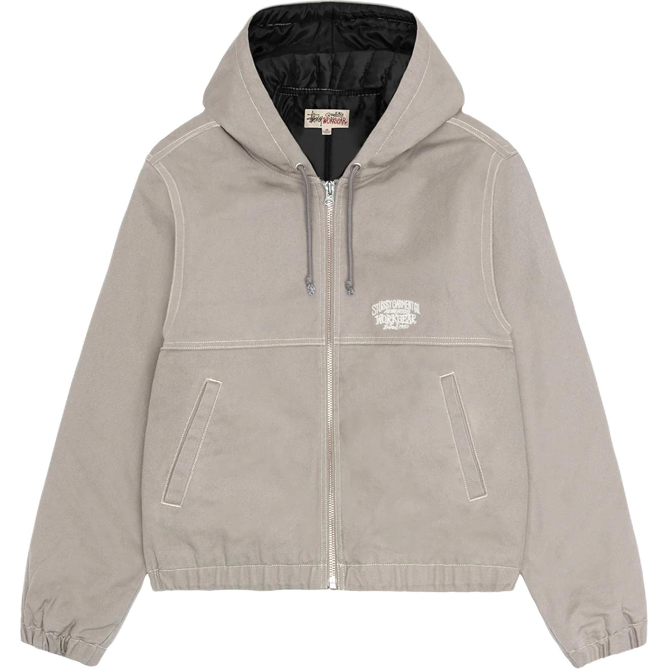

Куртка с контрастной строчкой Stussy, черный