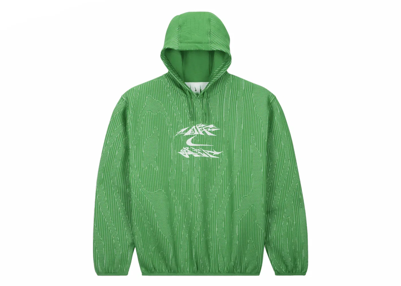 Мужская худи с принтом Nike x Off-White Engineered Hoodie, Green