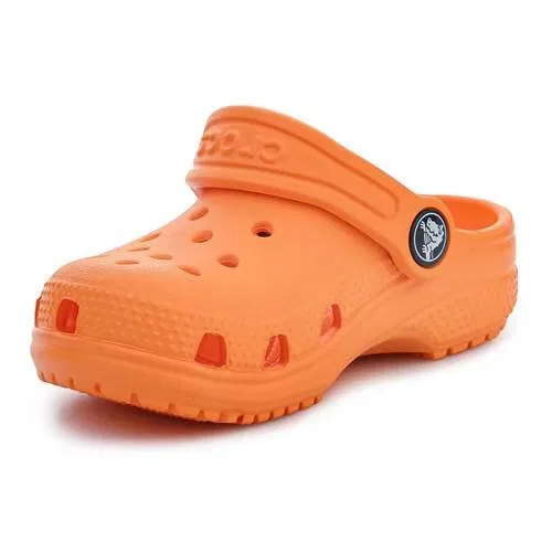 Детские деревянные сабо Classic Clog Crocs, Orange — фото 3