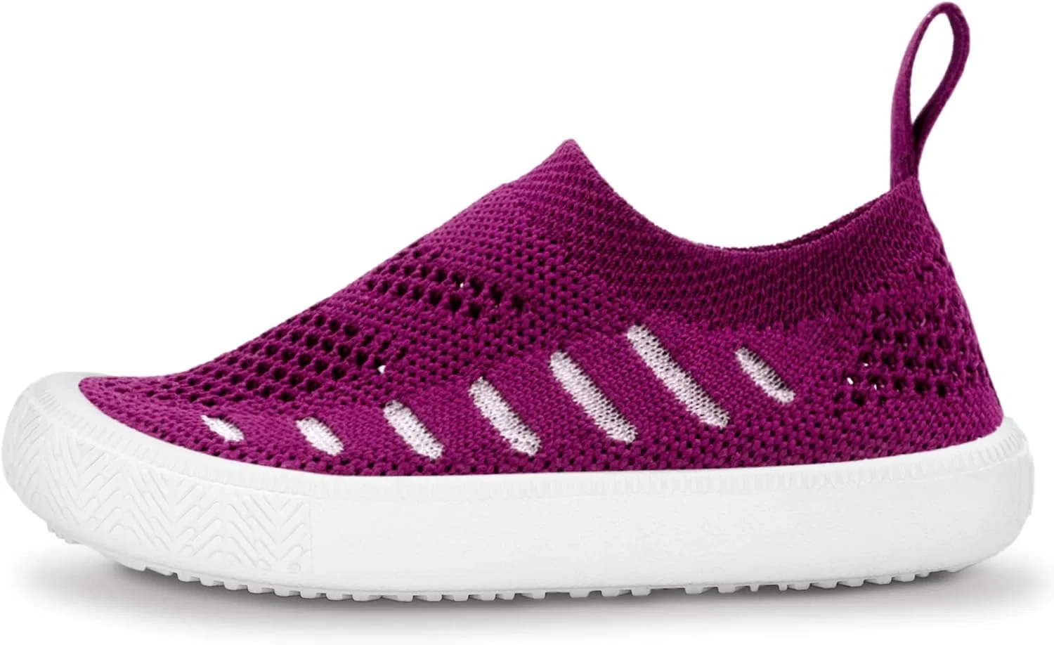 Детские слипоны из трикотажа JAN & JUL, Breeze Knit Shoes Orchid