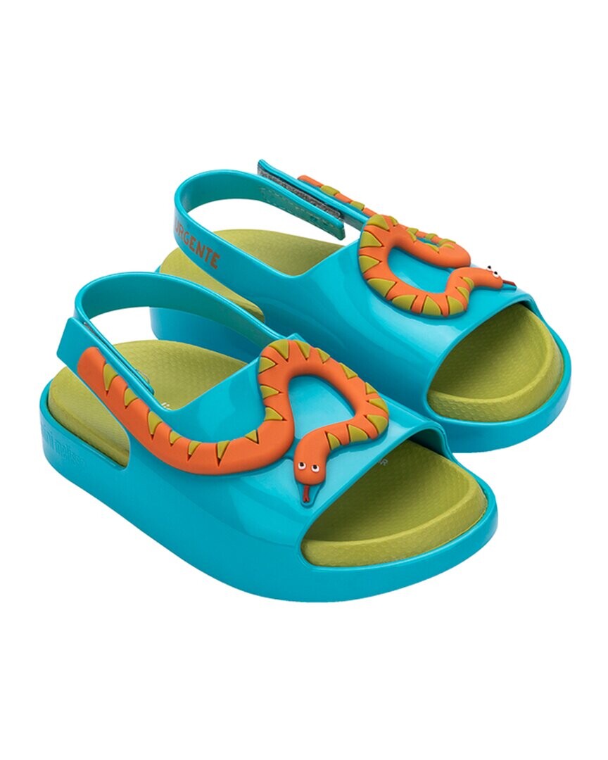 

Шлепанцы Mini Melissa Cloud + туфли Fmbula BB, цвет Blue/Green