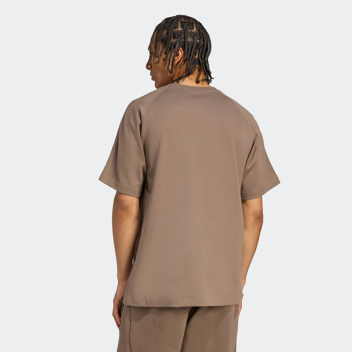 Мужская футболка свободного кроя Premium Essentials Adidas Originals, Earth Strata — фото 2