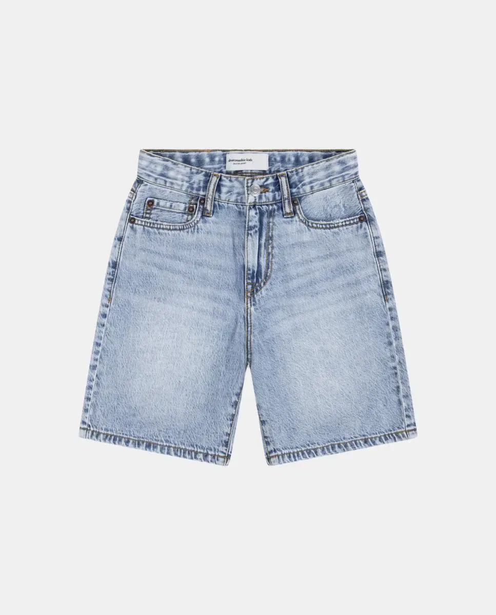 Детские шорты джинсовые Abercrombie Kids, Azul