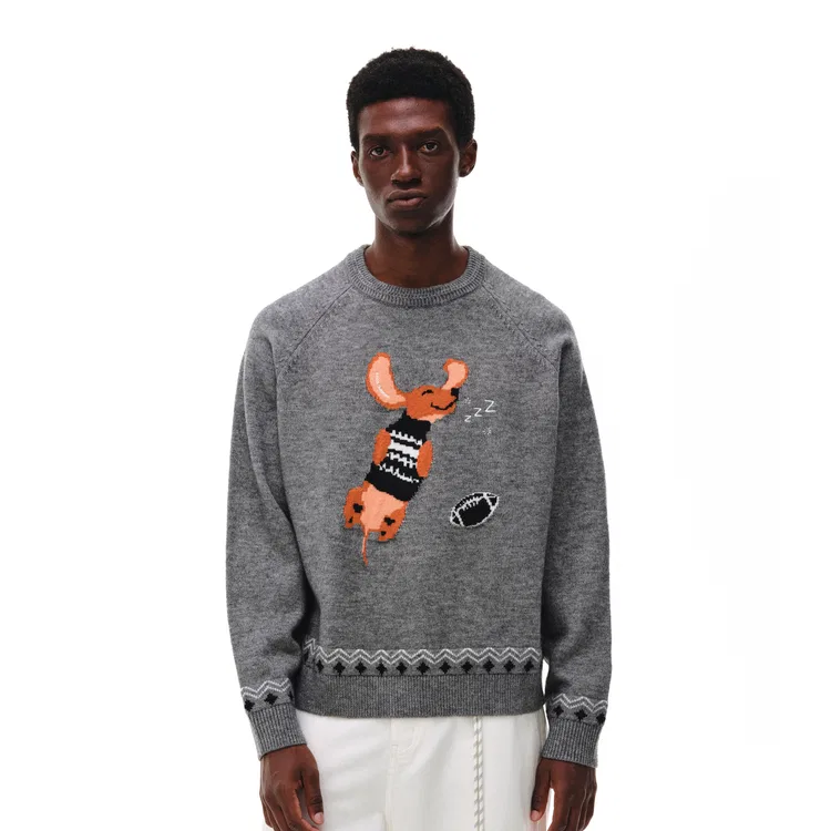Детский свитер с круглым вырезом FPA, Black — фото 4