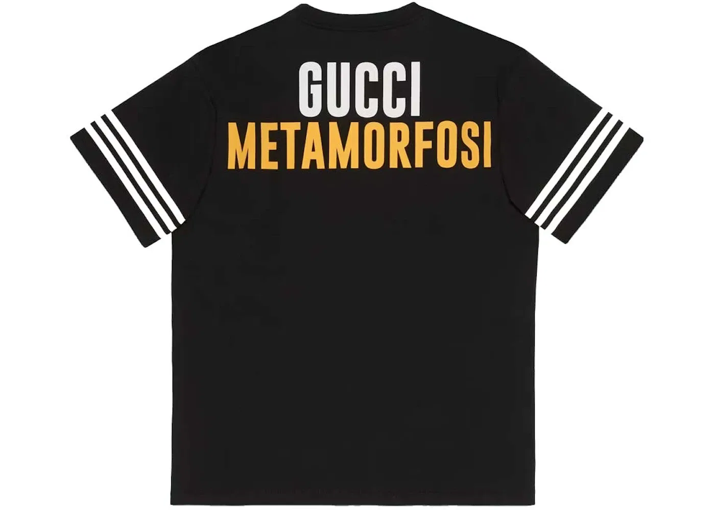 Мужская футболка с принтом T-shirt Gucci, Black/Multicolor — фото 2