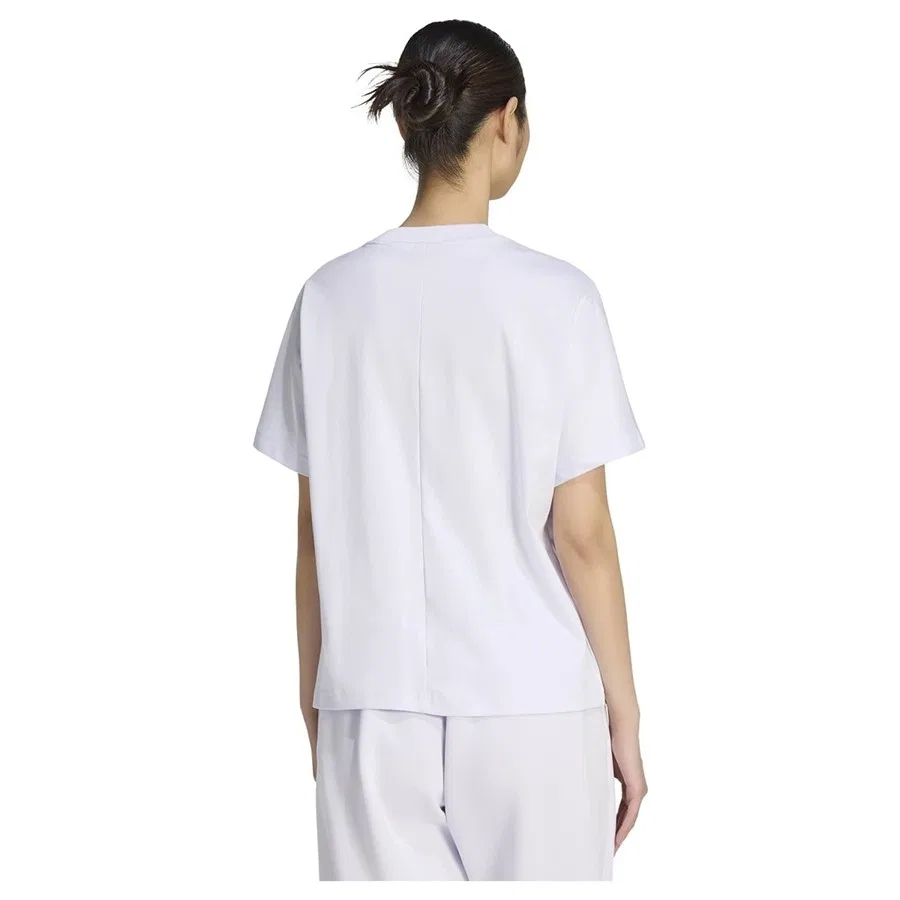 Футболка с круглым вырезом W Sl L T adidas, Фиолетовый — фото 3