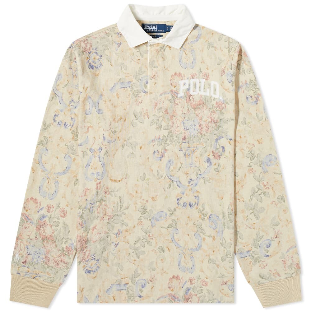 

Футболка END. x Polo Ralph Lauren 'Baroque' Long Sleeve Rugby Shirt, Серый, Футболка END. x Polo Ralph Lauren 'Baroque' Long Sleeve Rugby Shirt