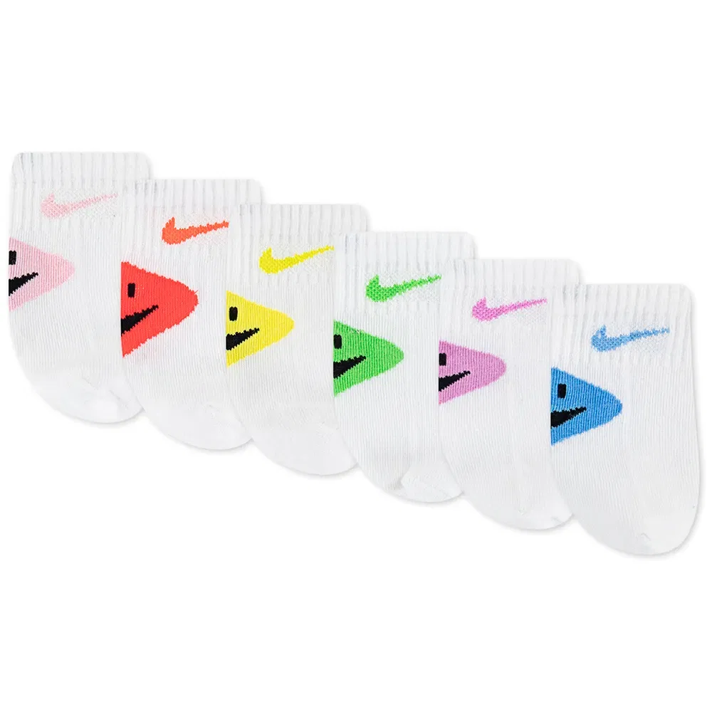 Носки Smiley Ank 6 пар Nike, белый — фото 2