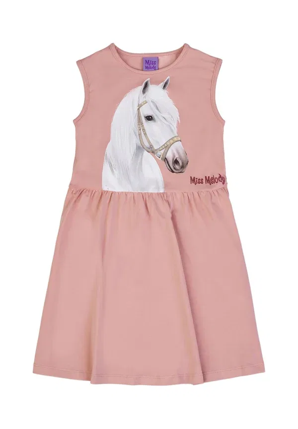 Платье с принтом Jersey dress Miss Melody, bridal rose — фото 2