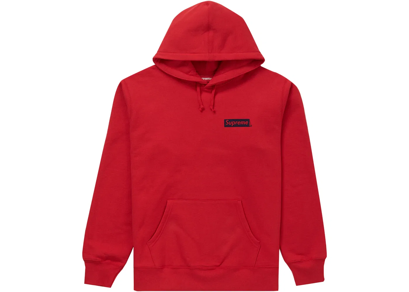 Мужской худи с принтом Stop Crying Supreme, Red