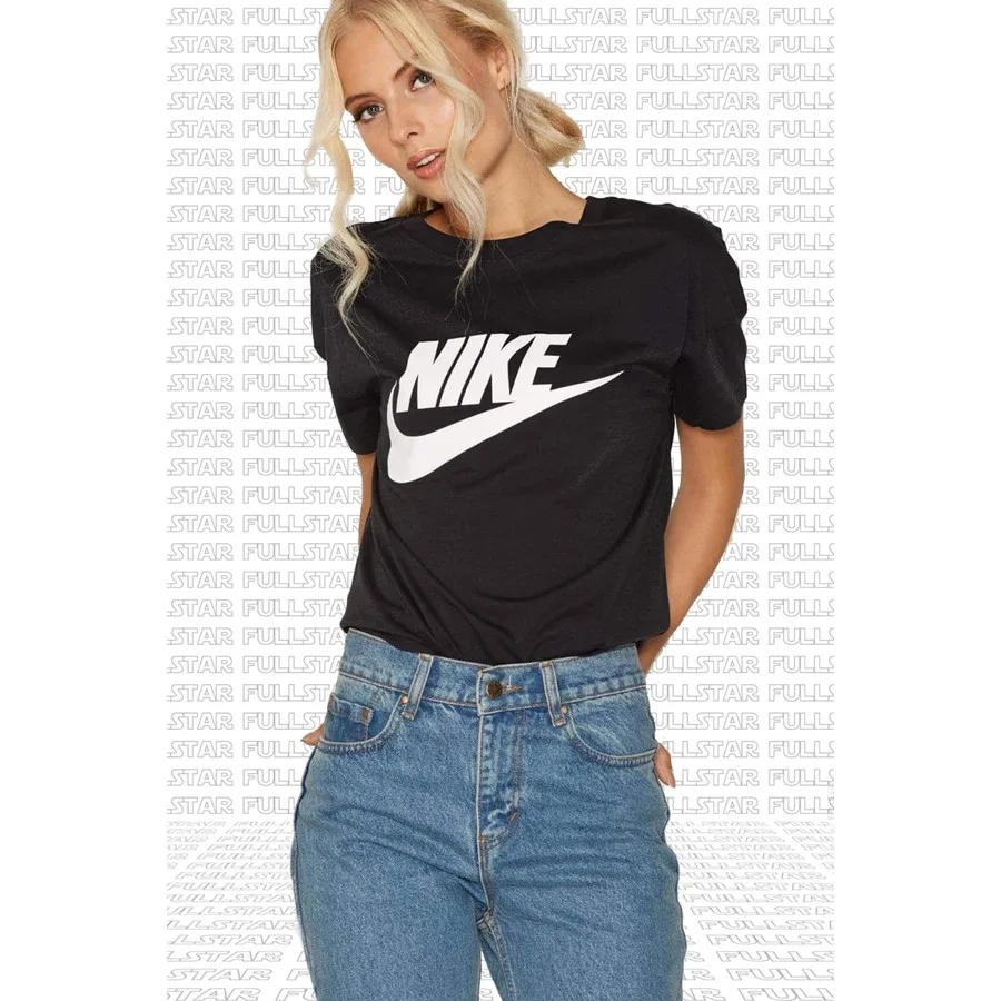 Женская футболка с длинным рукавом Nike Futura Tee, Черный