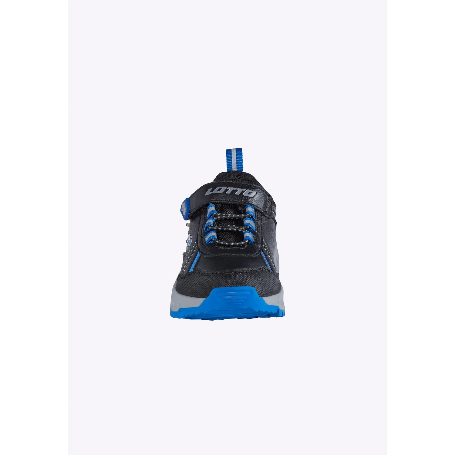 Детские спортивные кроссовки с подсветкой lotto, Black/Blue — фото 4