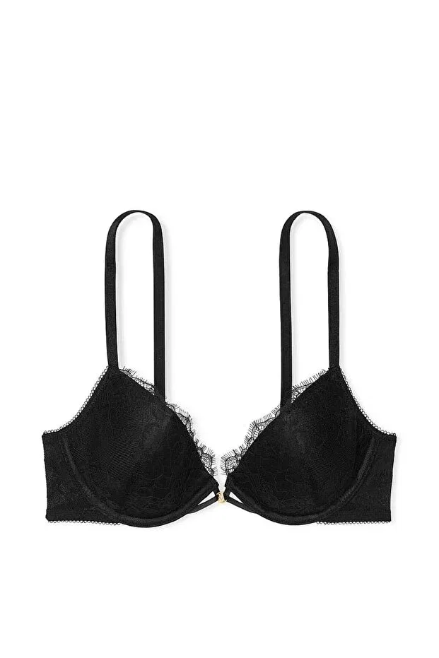 Женский бюстгальтер кружевной Rose lace Victoria'S Secret, Черный — фото 4