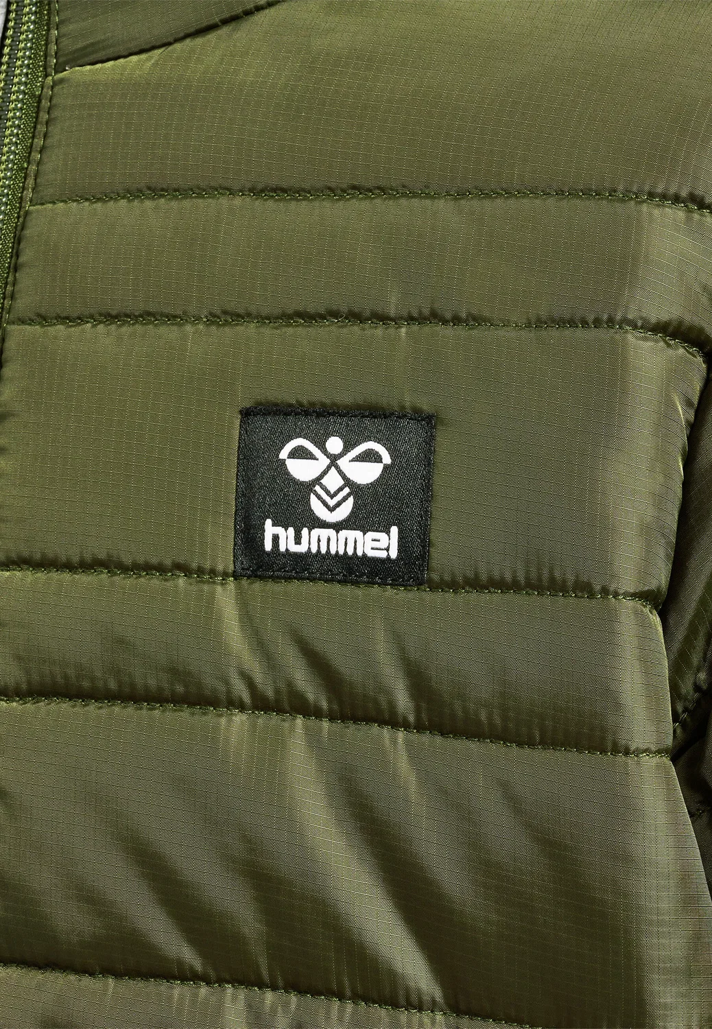 Детская куртка на молнии Hmlbilbo Lifestyle Hummel, Dunkelolivgrun — фото 4
