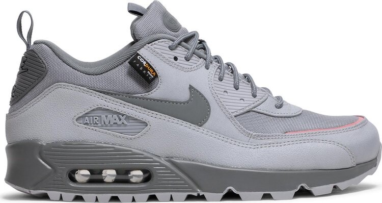 

Кроссовки Nike Air Max 90 Surplus 'Wolf Grey Pink Salt', серый