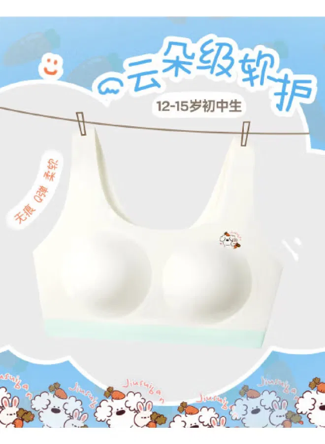Бесшовное незаметное нижнее белье для девочек 12-15 лет Long Time Companion, голубой