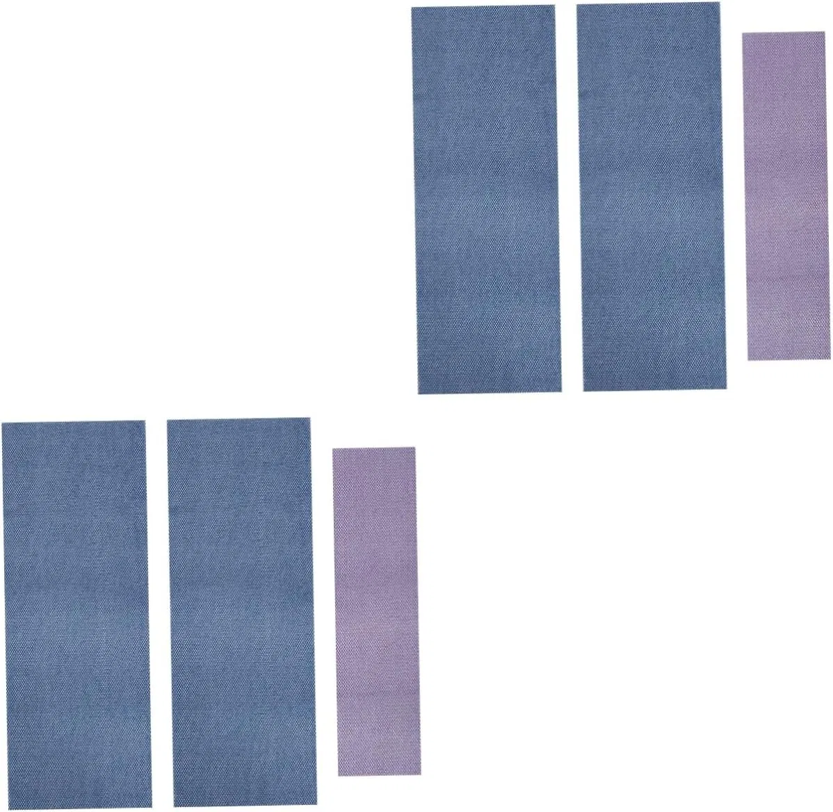 Набор мочалок для спины, Cabilock, 6 шт, 80x30.5x0.5 см, Assorted Colours