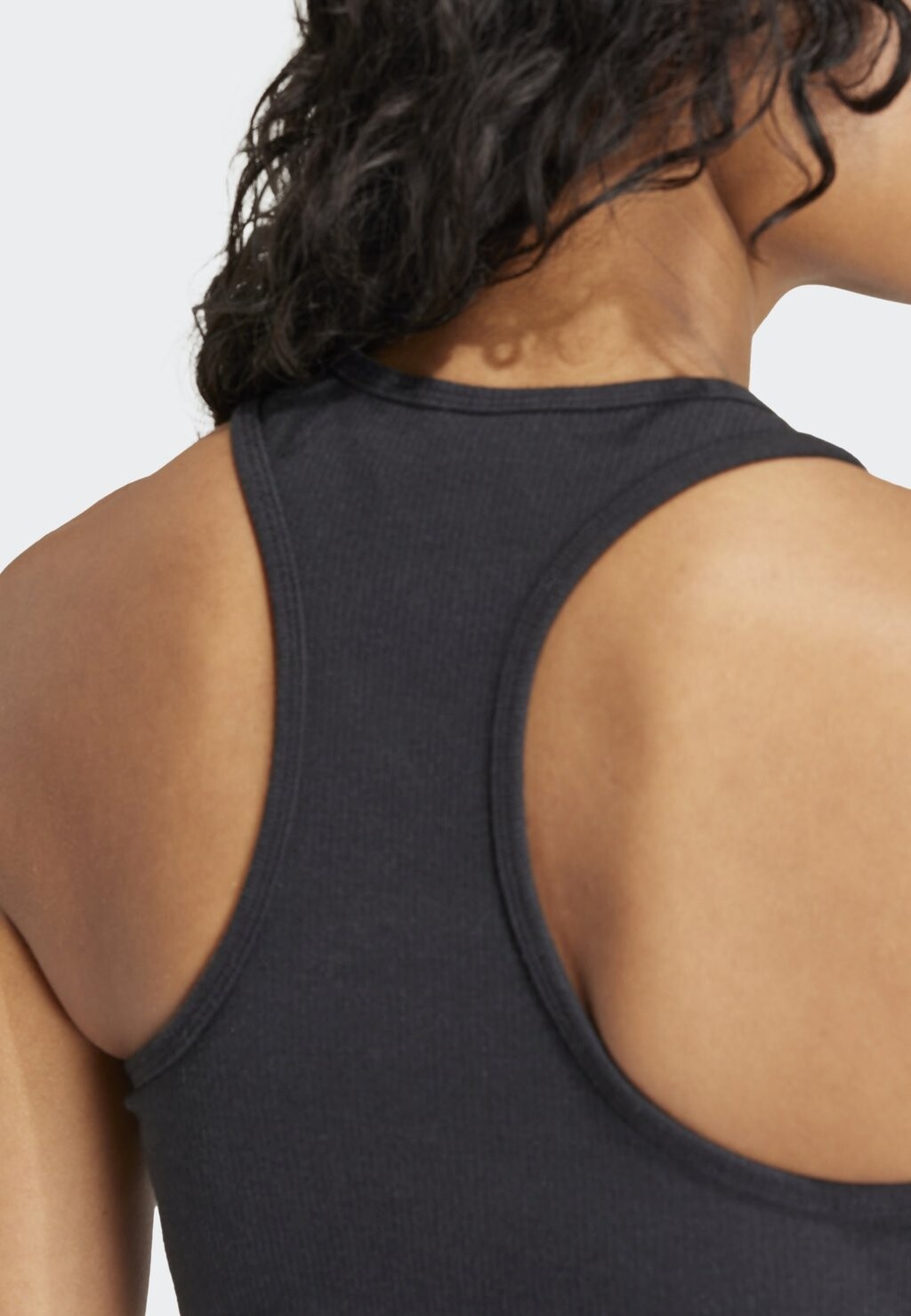 

Топ ADIBREAK CROPPED TANK TOP adidas, черный